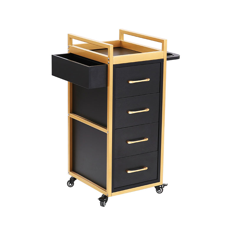 HZ2069BK / HZ2069W Nigrum & aurum pulchritudo salon trahit plaustrum