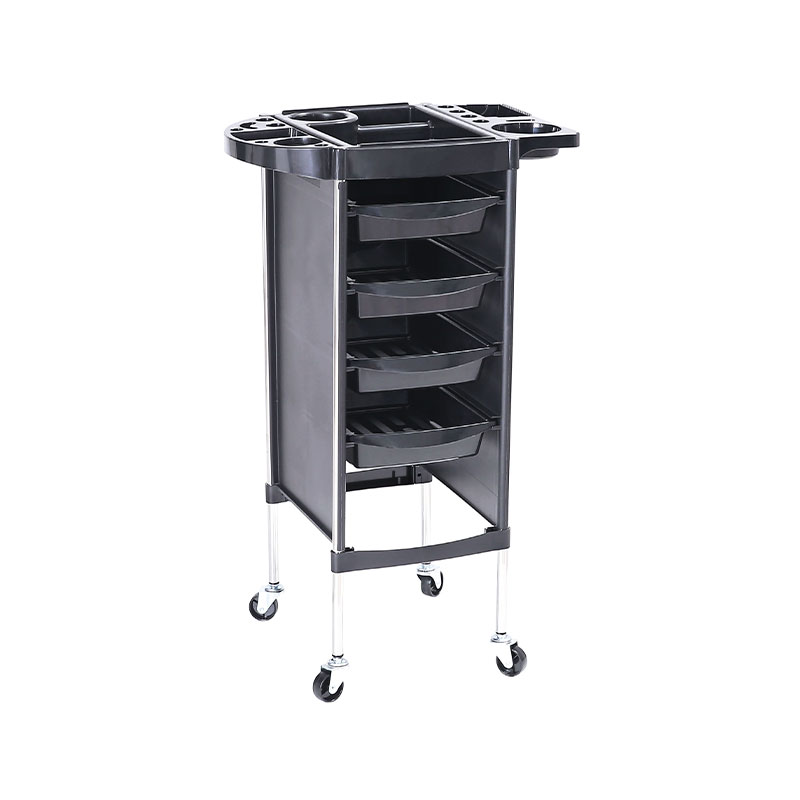 HZ2030BKZ Rolling capillus eculeo salon cart cum worktop
