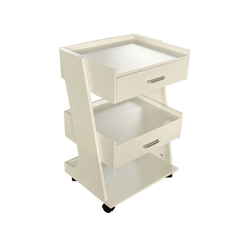 HZ2082BK / HZ2082 Salon trahit plaustrum cum rotis volventibus cart statio tonsoris cum femoribus