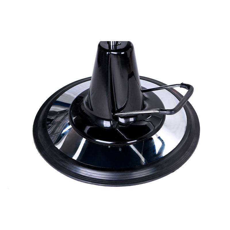 HZ22DY Vintage tonsoris sella hydrau-lica cum basi argenteo