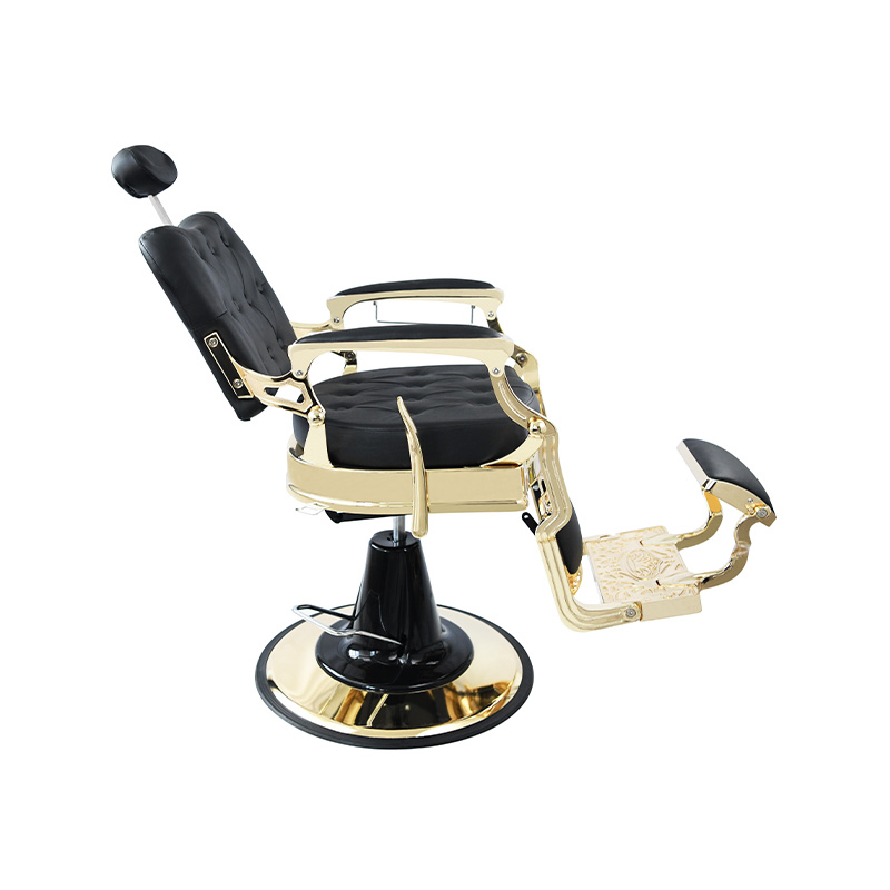 HZ8799F Vintage style grave officium hydrau discumbit quadratum backrest tonsor sella