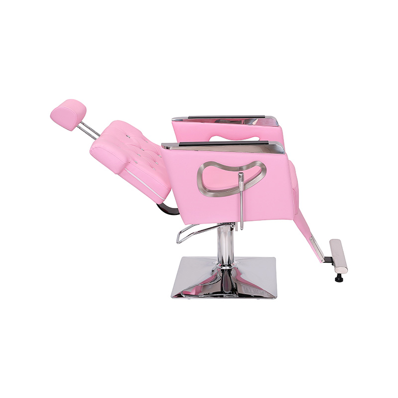 HZ87111GY / HZ87111WT / HZ87111PK / HZ87111BR / HZ87111 Recumbens salon sella officiosa gravis, vindemia stylist sella pro crinibus