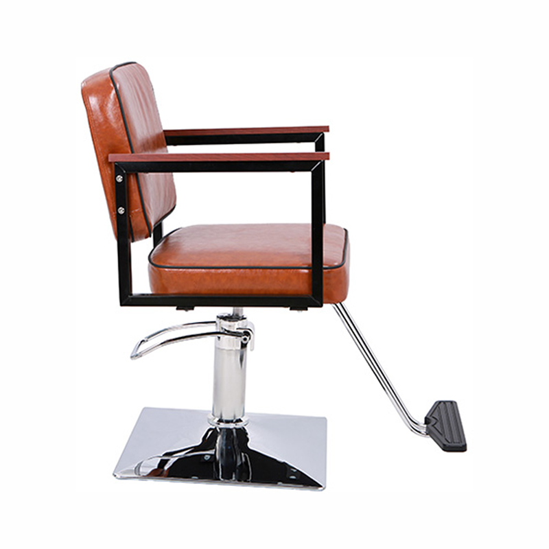 HZ88113BK / HZ88113 Black/brunneum quadratum backrest cathedris salon