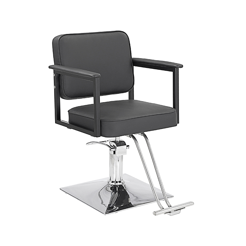 HZ88113BK / HZ88113 Black/brunneum quadratum backrest cathedris salon