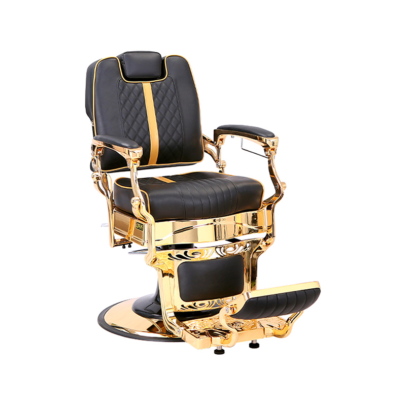 HZ87104 Industrial-style adjustable vindemiae tonsoris sella cum solido metallo compage