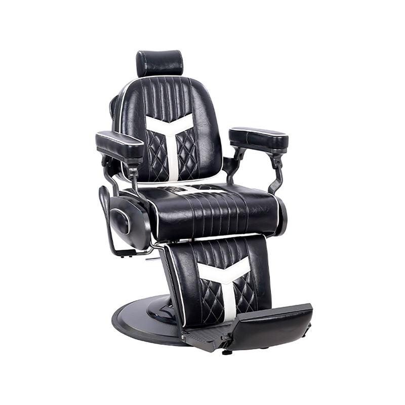 HZ8775 Vintage tonsor sella character oleum hominum caput sella salon